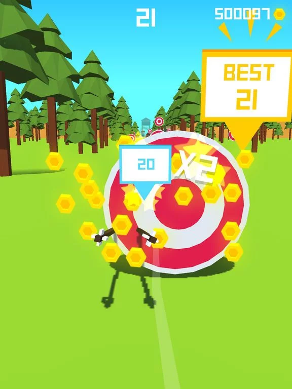 Изображение игры: Flying Arrow!