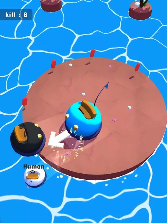 Изображение игры: Bumper.io