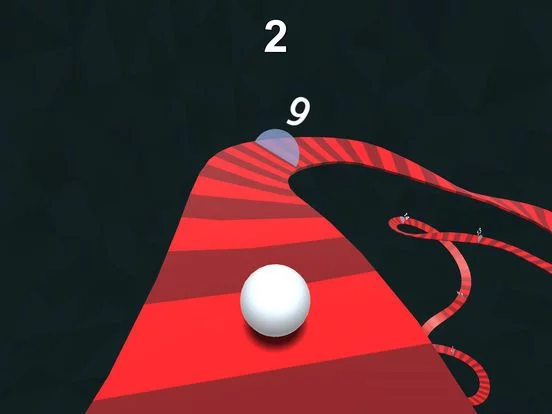 Изображение игры: Twisty Road!