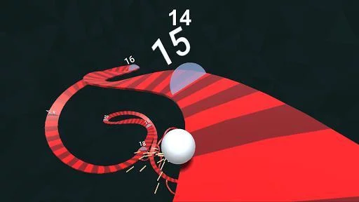 Изображение игры: Twisty Road!