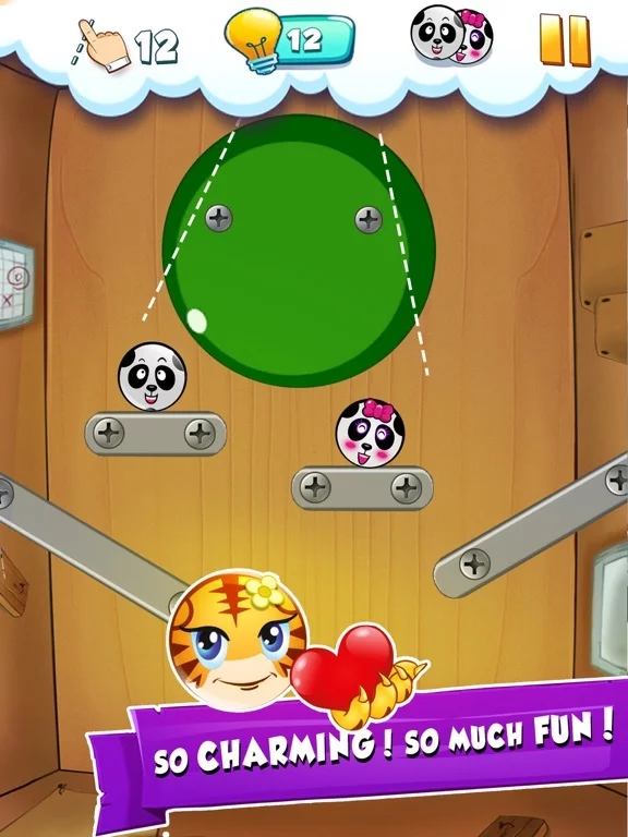 Изображение игры: Cut the Loveballs