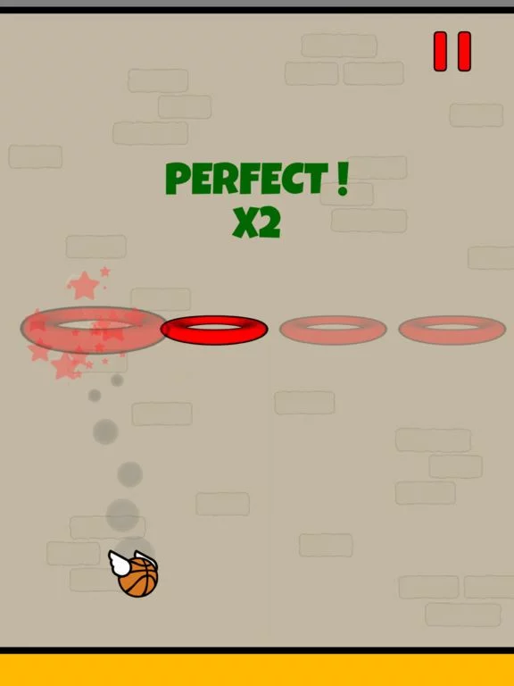 Изображение игры: Flappy Dunk