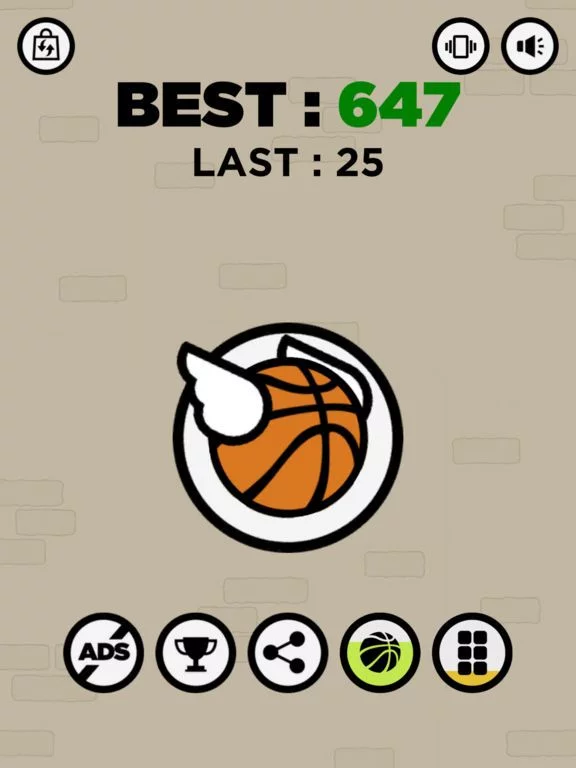 Изображение игры: Flappy Dunk