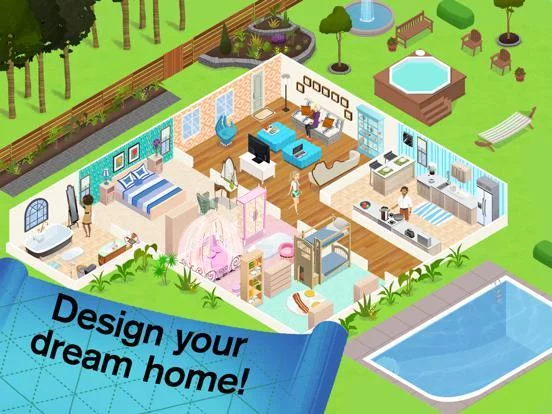 Изображение игры: Home Design Story