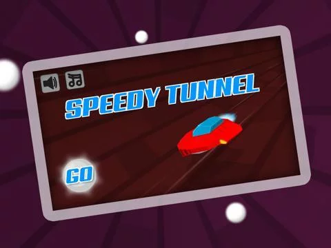 Изображение игры: Speedy Tunnel