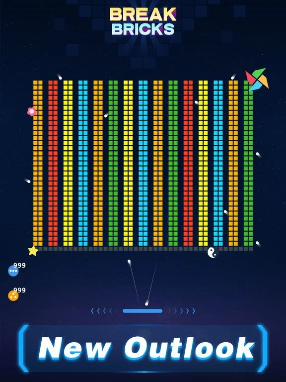 Изображение игры: Break Bricks - Ball's Quest