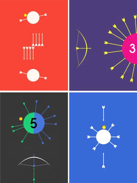 Изображение игры: 99 Arrows