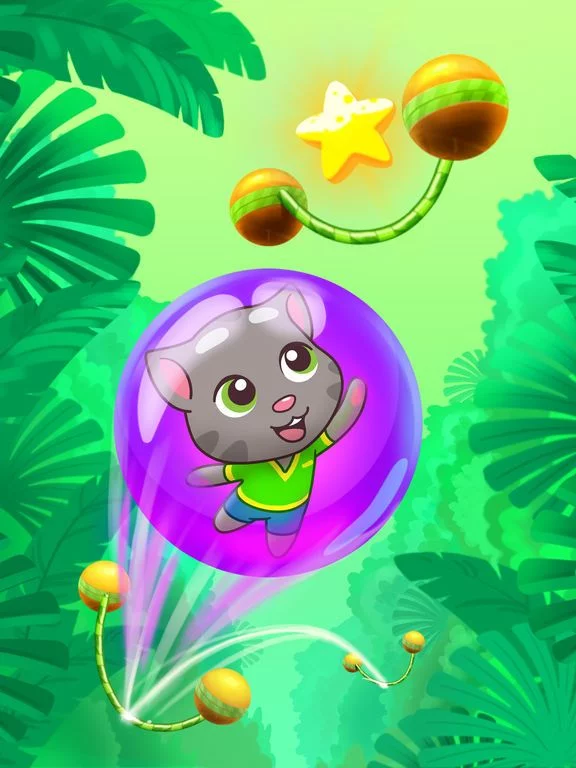 Изображение игры: Talking Tom Jump Up