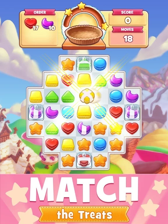 Изображение игры: Cookie Jam Matching Game