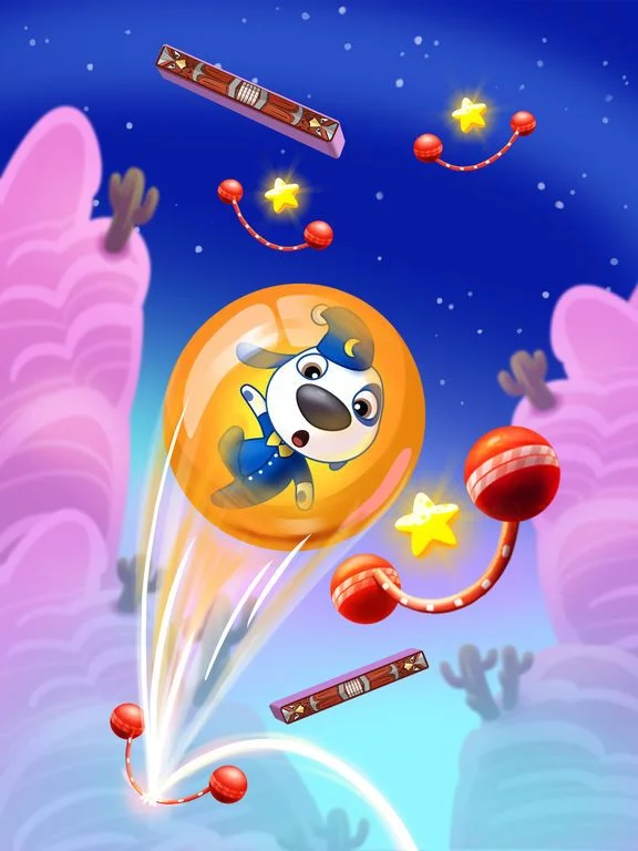 Изображение игры: Talking Tom Jump Up