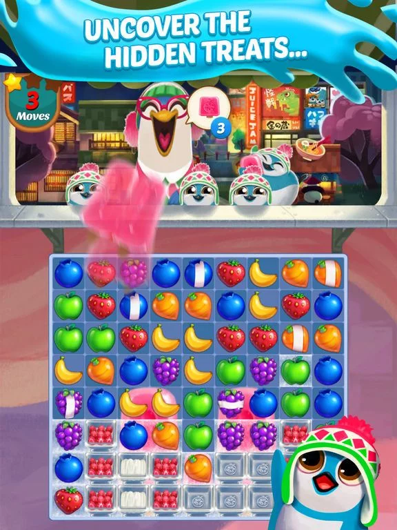 Изображение игры: Juice Jam! Match 3 Puzzle Game