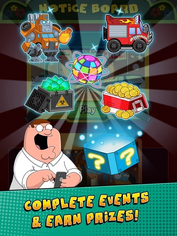 Изображение игры: Family Guy Freakin Mobile Game