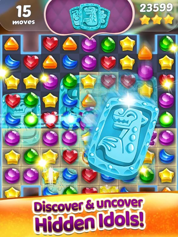 Изображение игры: Genies & Gems: Puzzle & Quests