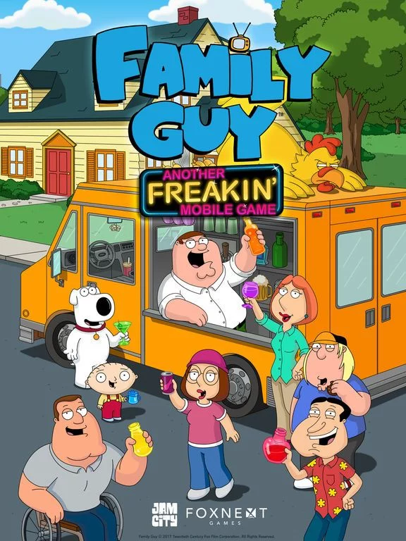Изображение игры: Family Guy Freakin Mobile Game