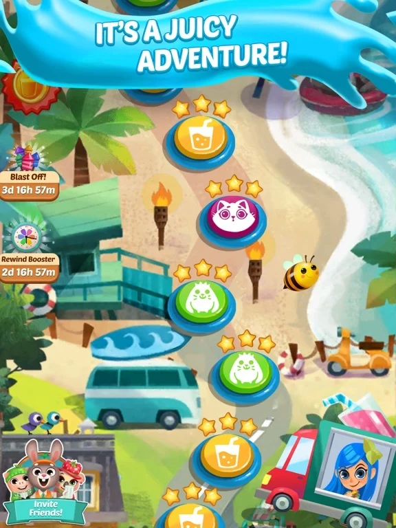 Изображение игры: Juice Jam! Match 3 Puzzle Game
