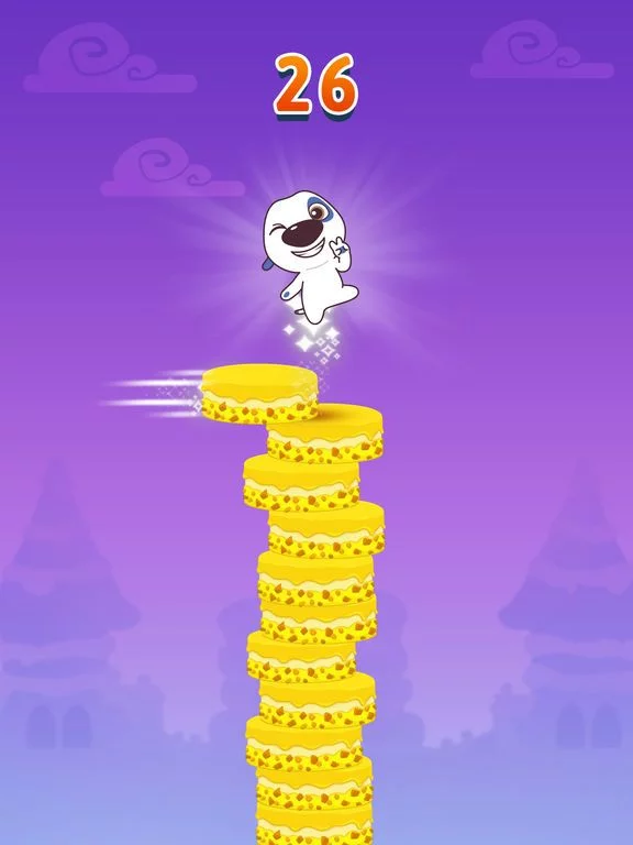 Изображение игры: Talking Tom Cake Jump