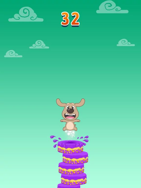 Изображение игры: Talking Tom Cake Jump