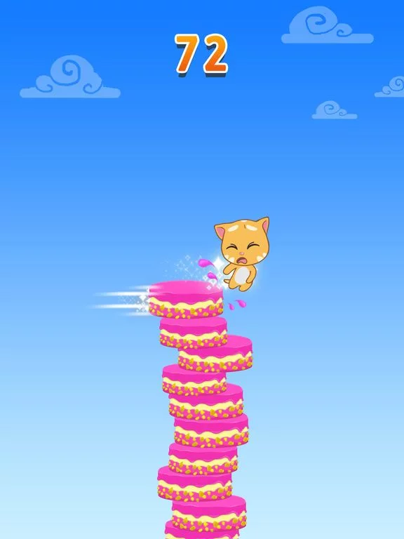Изображение игры: Talking Tom Cake Jump