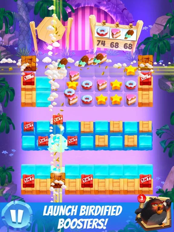 Изображение игры: Angry Birds Match