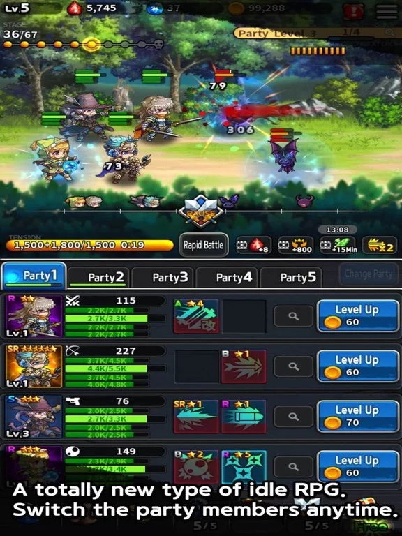 Изображение игры: Idle Knights