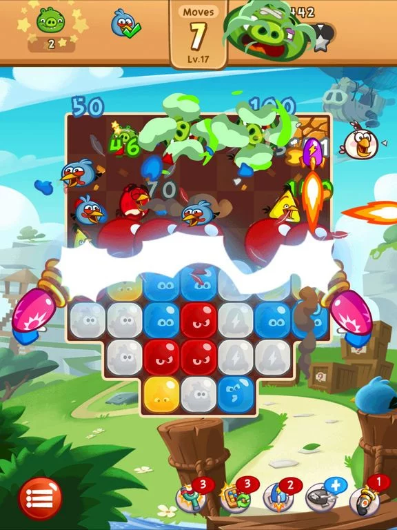 Изображение игры: Angry Birds Blast