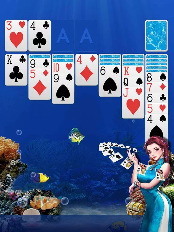 Изображение игры: Queen Solitaire