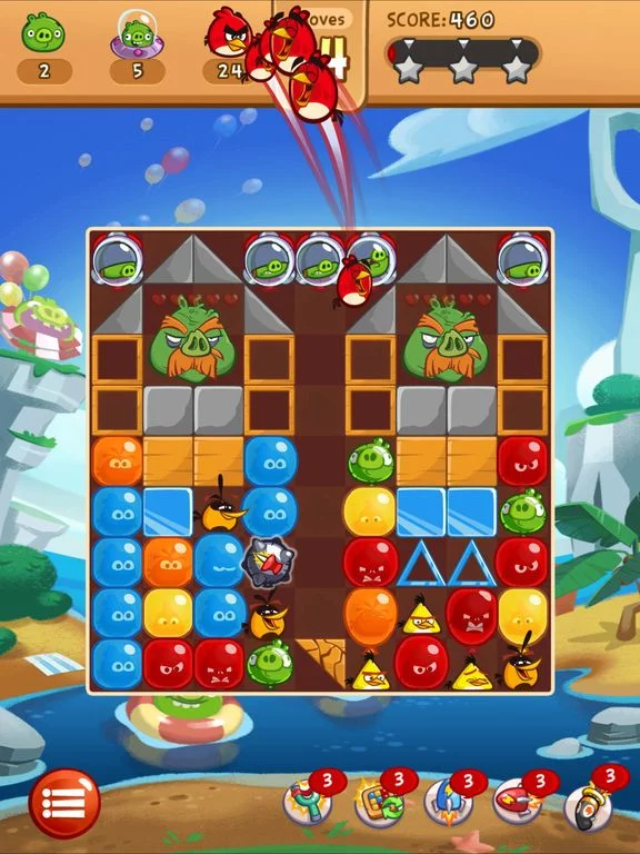 Изображение игры: Angry Birds Blast