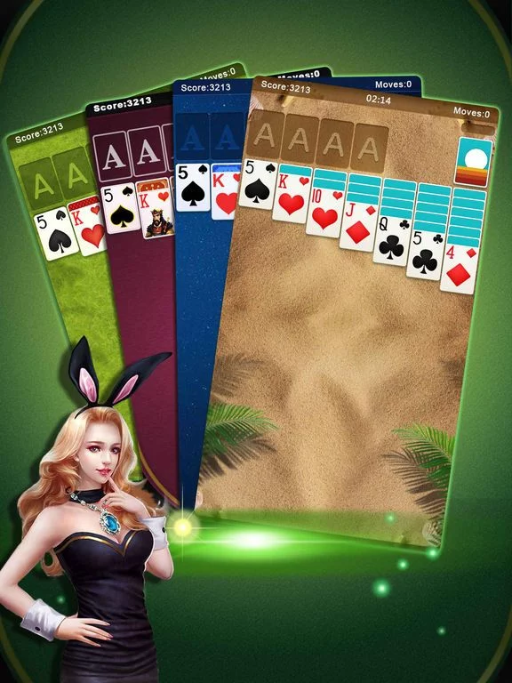 Изображение игры: Queen Solitaire