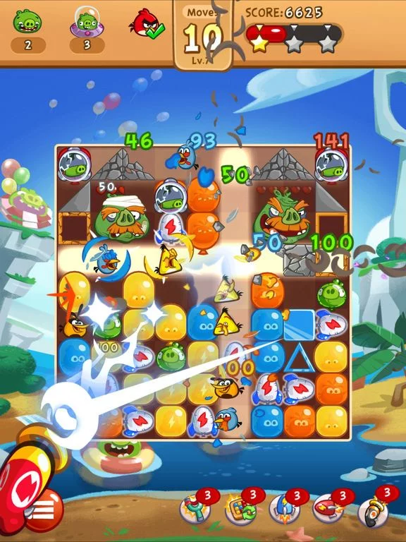Изображение игры: Angry Birds Blast