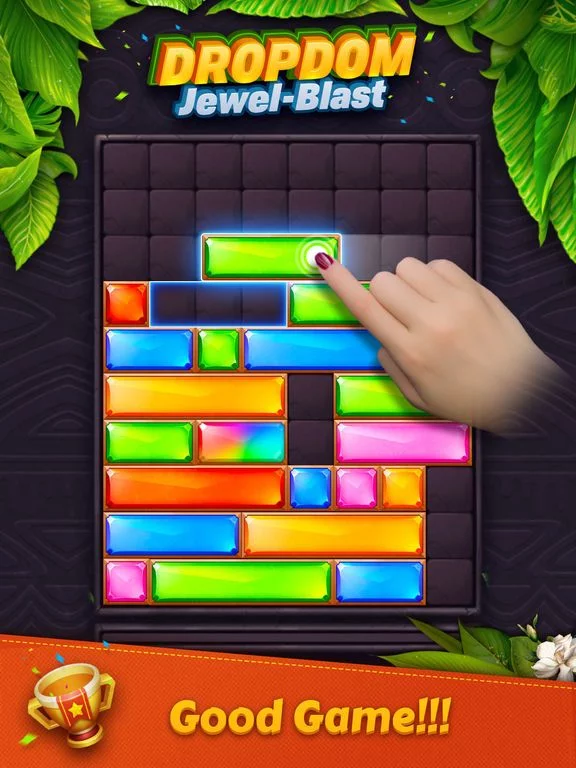Изображение игры: Dropdom Puzzle Block Jewel