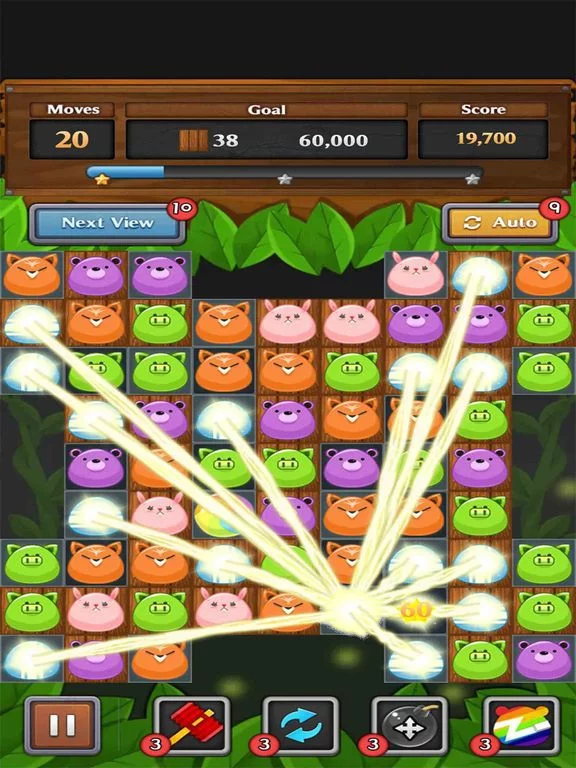 Изображение игры: Jungle Match Puzzle