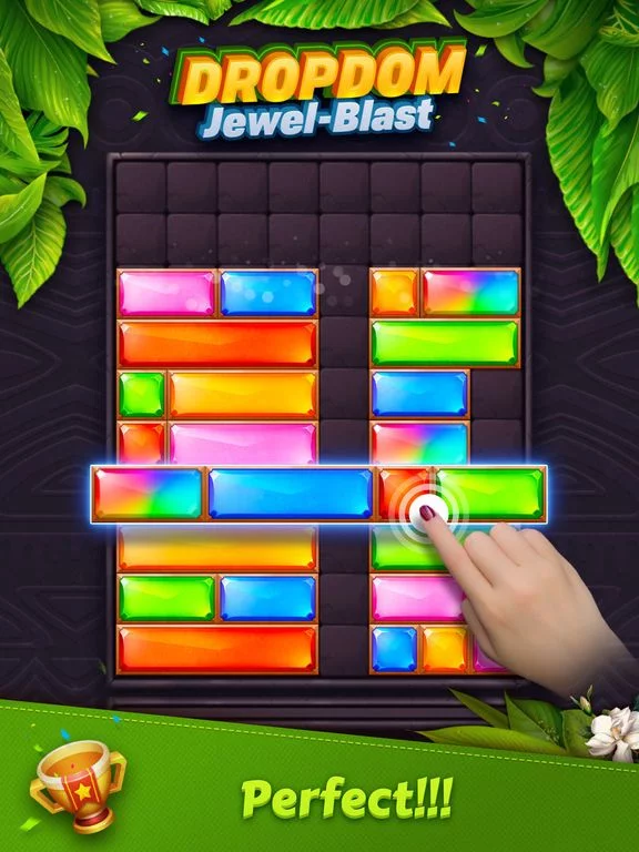 Изображение игры: Dropdom Puzzle Block Jewel