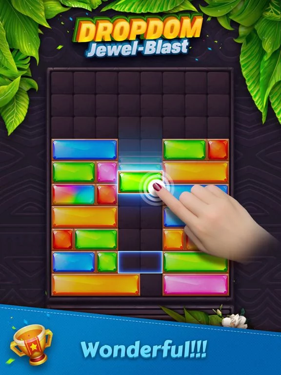 Изображение игры: Dropdom Puzzle Block Jewel