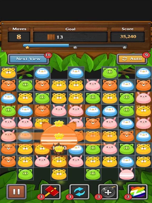 Изображение игры: Jungle Match Puzzle