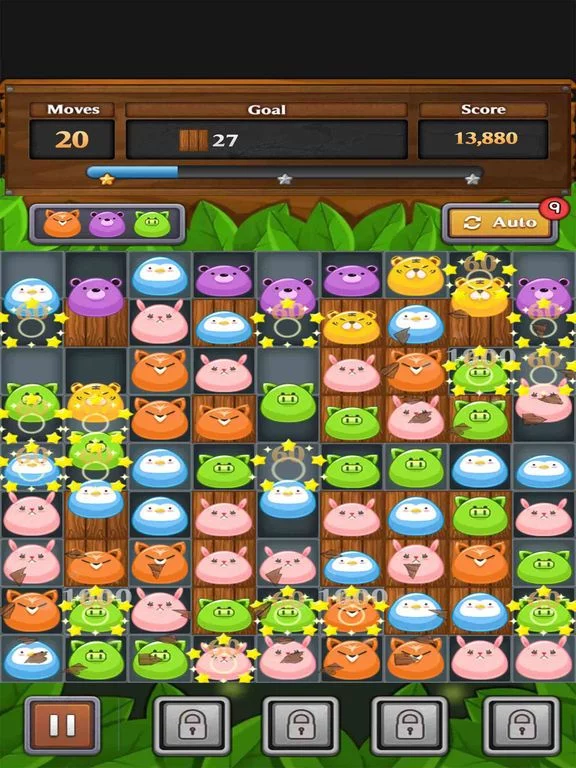 Изображение игры: Jungle Match Puzzle