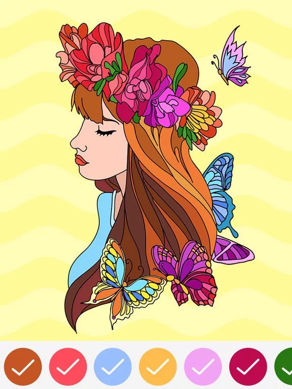 Изображение игры: Tap Color Coloring Game