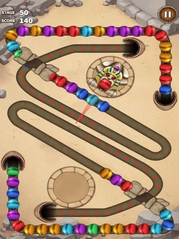Изображение игры: Marble King