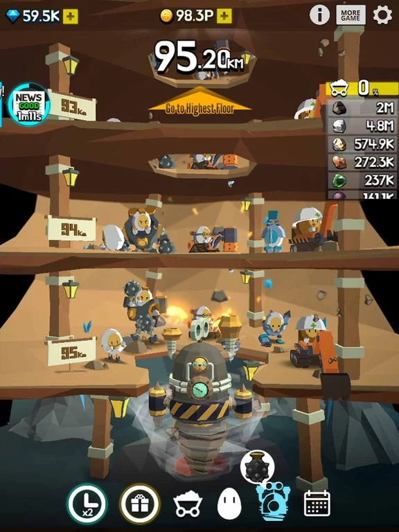 Изображение игры: Ground Driller