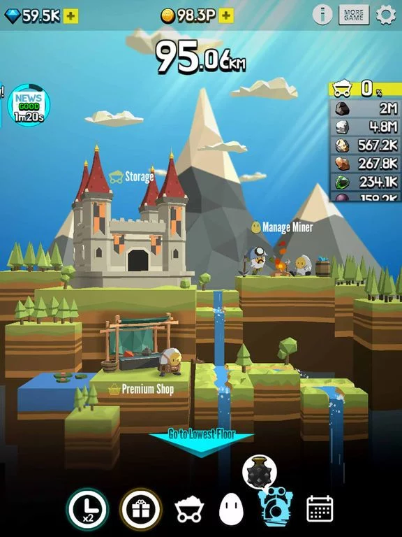 Изображение игры: Ground Driller