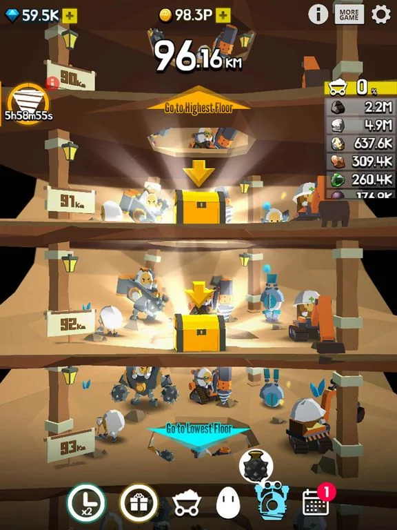 Изображение игры: Ground Driller