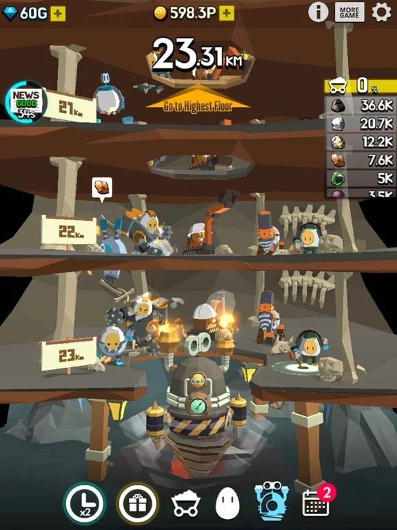 Изображение игры: Ground Driller