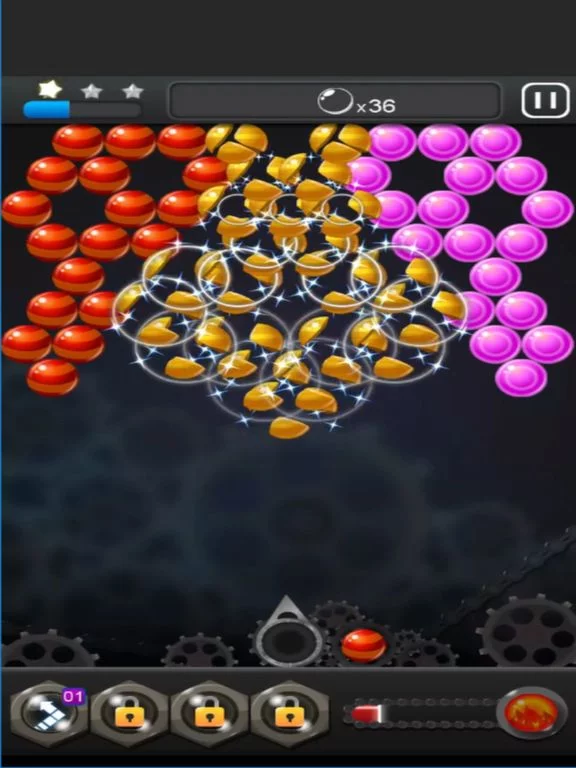 Изображение игры: Bubble Shooter Mission