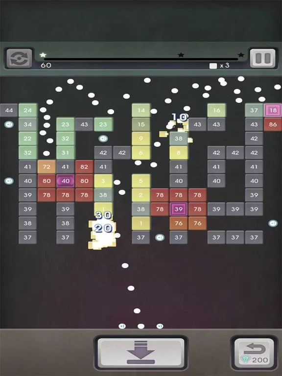 Изображение игры: Bricks Breaker Mission