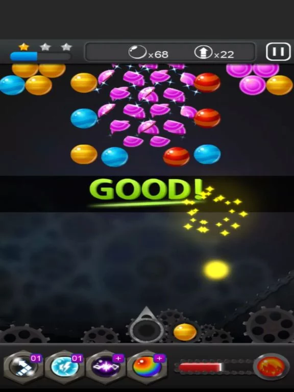 Изображение игры: Bubble Shooter Mission