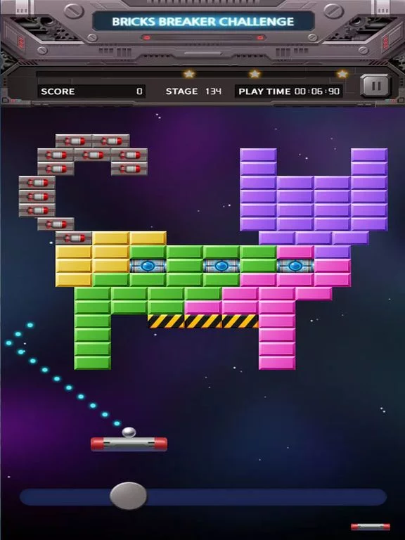 Изображение игры: Bricks Breaker Challenge