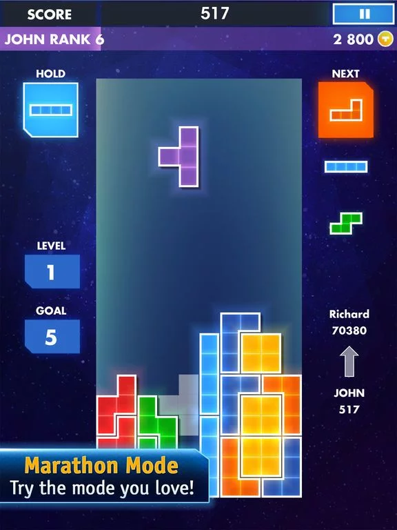 Изображение игры: TETRIS Premium for iPad