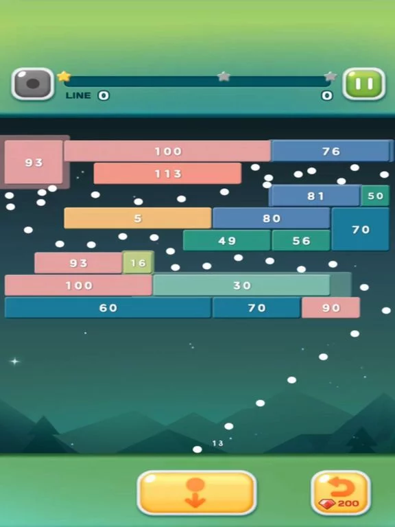 Изображение игры: Bricks Breaker Shot