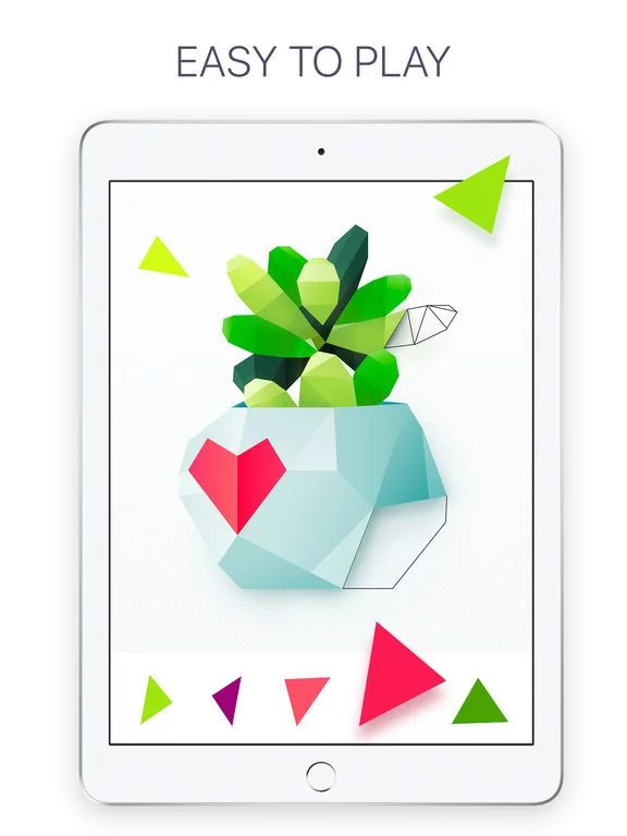Изображение игры: Poly: Coloring Puzzle Art Book