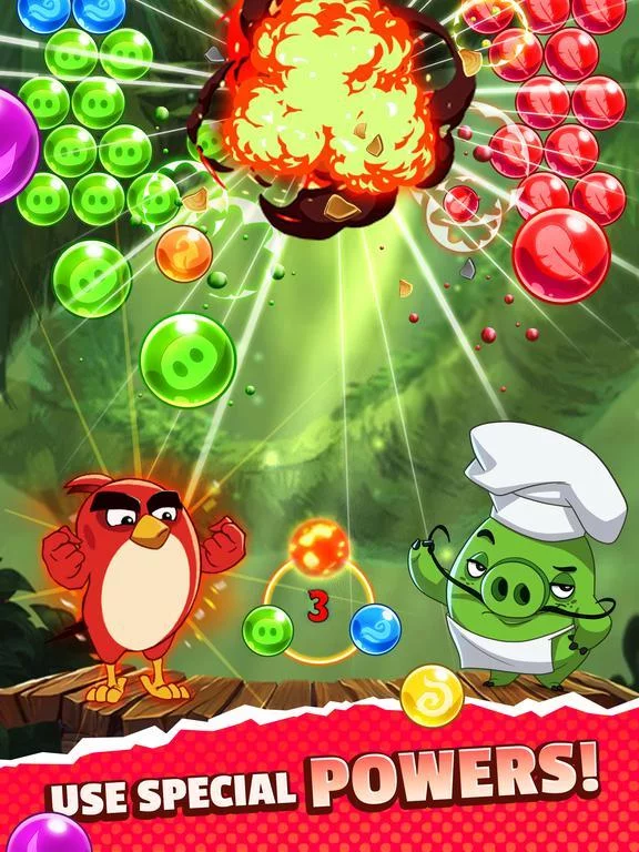 Изображение игры: Angry Birds POP 2