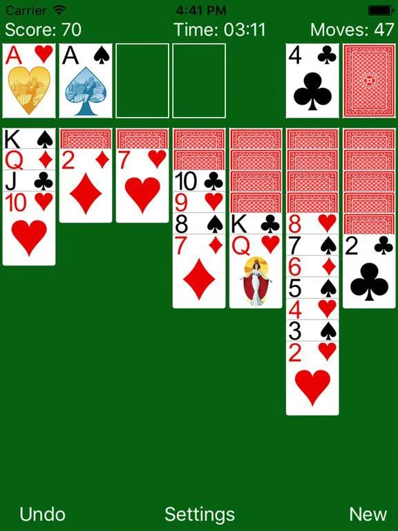 Изображение игры: ◆ Solitaire
